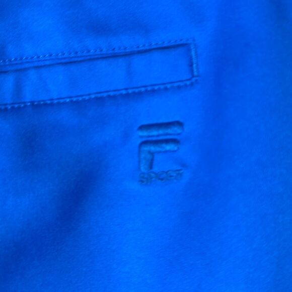 Fila Men’s Royal Blue Golf Shorts size 34 Polyester - Picture 3 of 7